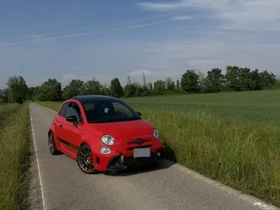 Usata Abarth 595 Turismo 165 CV (121 kW) 2019 Rosso Berlina