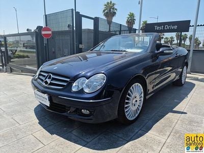 Usata Mercedes CLK200 Elegance 184 CV (135 kW) 2008 Nero Cabrio