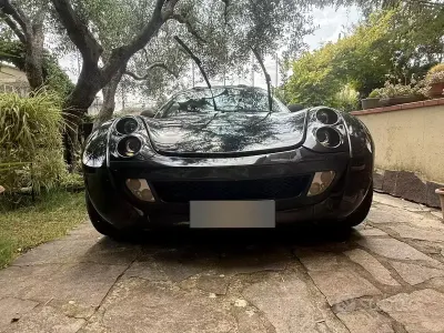 Usata Smart Roadster 82 CV (60 kW) 2004 Nero Cabrio