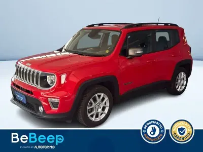 Usata Jeep Renegade Limited 150 CV (110 kW) 2019 Rosso metallizzato SUV