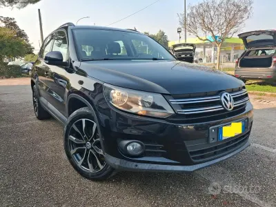 Usata VW Tiguan Trendline 110 CV (80 kW) 2013 Nero SUV