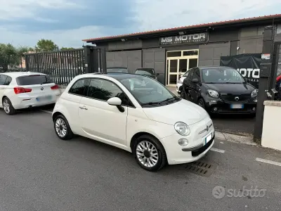 Usata Fiat 500 Lounge 69 CV (50 kW) 2014 Bianco Utilitaria