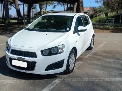 Usata Chevrolet Aveo LTZ 86 CV (63 kW) 2011 Bianco Berlina