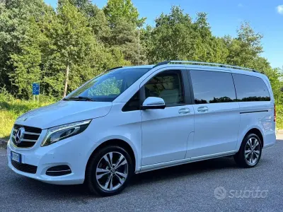Usata Mercedes V250 Executive 190 CV (139 kW) 2018 Bianco Monovolume
