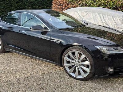 Usata Tesla Model S Performance 309 kW (421 CV) 2013 Nero Utilitaria