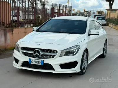 Usata Mercedes CLA220 Premium 177 CV (130 kW) 2015 Bianco Berlina