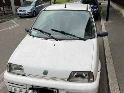 Usata Fiat Cinquecento 41 CV (30 kW) 1998 Bianco Utilitaria