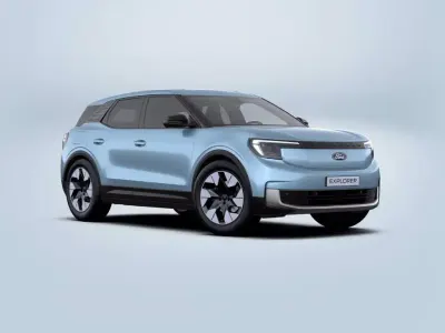 Nuova Ford Explorer Extended Range 210 kW (286 CV) 2026 Arctic blue  metallizzato SUV