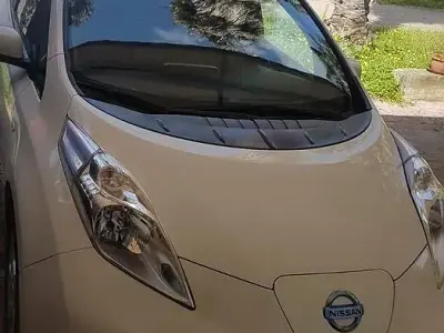 Usata Nissan Leaf 80 kW (109 CV) 2016 Bianco Utilitaria