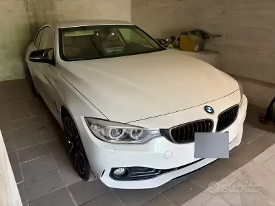 Usata BMW 425 218 CV (160 kW) 2015 Bianco Coupé