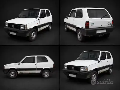 Usata Fiat Panda 4x4 Trekking 50 CV (36 kW) 1992 Bianco Utilitaria