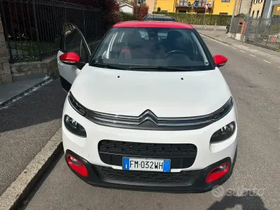 Usata Citroën C3 Shine 110 CV (80 kW) 2017 Bianco Berlina