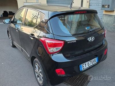 Usata Hyundai i10 Edition 67 CV (49 kW) 2015 Nero Utilitaria