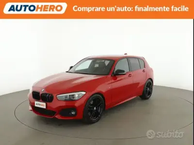 Usata BMW 118 M Sport 150 CV (110 kW) 2018 Rosso Utilitaria