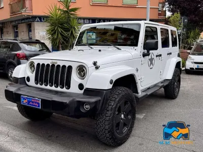 Usata Jeep Wrangler Sahara 200 CV (147 kW) 2012 Bianco SUV