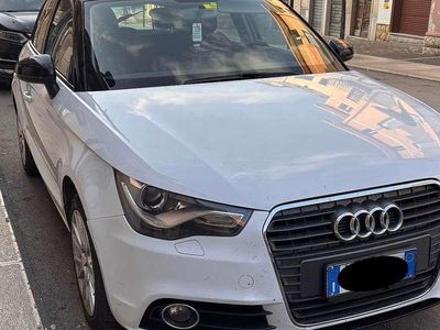 Usata Audi A1 Sportback S-Line 90 CV (66 kW) 2014 Bianco Utilitaria