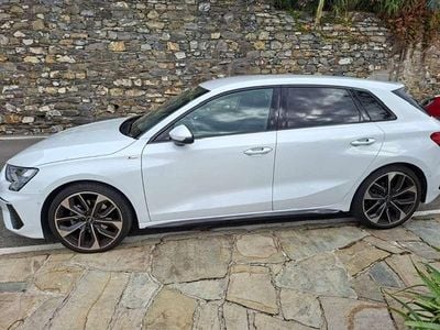 Usata Audi A3 S-Line 150 CV (110 kW) 2021 Glacier white metallic 2y/2y Berlina