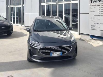 Usata Ford Fiesta Titanium 125 CV (91 kW) 2024 Magnetic grey Berlina