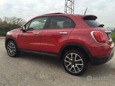 Usata Fiat 500X 140 CV (102 kW) 2015 Rosso SUV