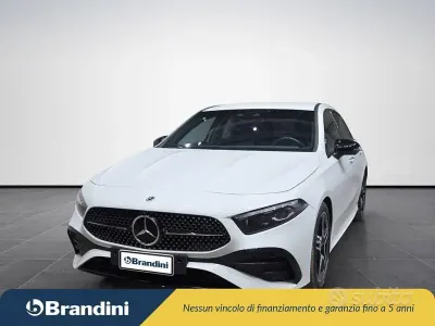 Usata Mercedes A180 AMG Line Premium 136 CV (100 kW) 2023 Bianco Berlina