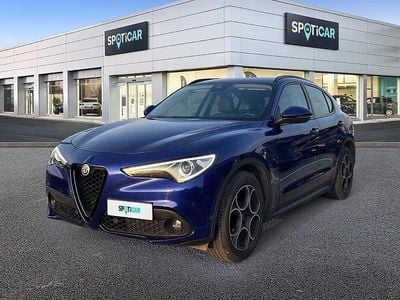 Usata Alfa Romeo Stelvio Sprint 190 CV (139 kW) 2020 Blu SUV