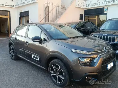 Usata Citroën C3 Shine 102 CV (75 kW) 2021 Grigio Utilitaria