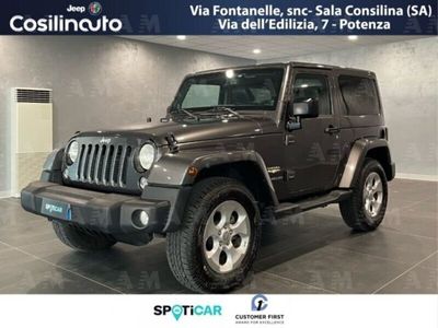 usata Jeep Wrangler 2.8 CRD 200Cv DPF Sahara Auto