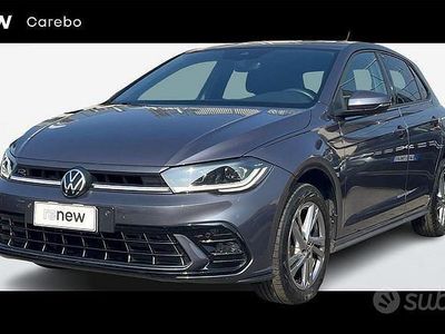 Usata VW Polo R-line 95 CV (69 kW) 2023 Grigio Utilitaria