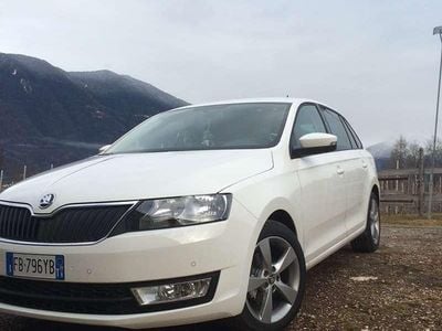 Usata Skoda Rapid Ambition 90 CV (66 kW) 2016 Bianco Station wagon