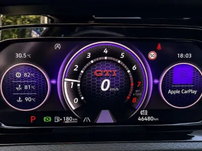Usata VW Golf VIII GTI 245 CV (180 kW) 2022 Nero Berlina
