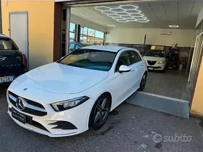 Usata Mercedes 180 136 CV (100 kW) 2018 Bianco Berlina