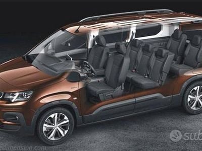 Usata Peugeot Rifter 133 CV (97 kW) 2020 Marrone Monovolume