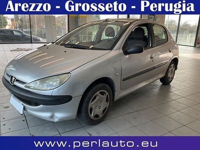 Usata Peugeot 206 60 CV (44 kW) 2003 Argento Berlina