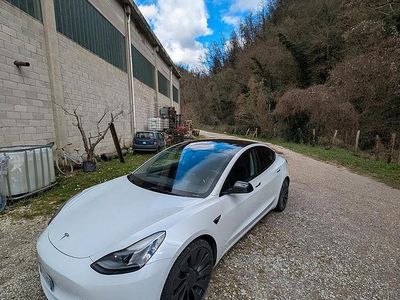 Usata Tesla Model 3 Performance 235 kW (320 CV) 2023 Bianco Berlina