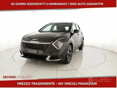 Usata Kia Sportage 150 CV (110 kW) 2022 Nero SUV
