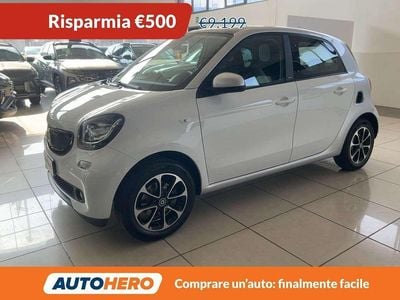 Usata Smart ForFour Passion 71 CV (52 kW) 2016 Bianco Utilitaria