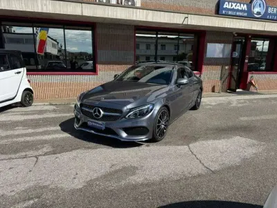 Begagnad Mercedes C220 Premium 170 HK (125 kW) 2018 Grå Sportkupé