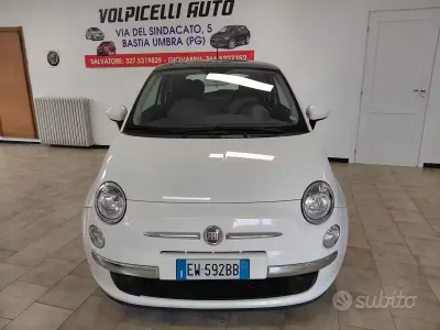 Begagnad Fiat 500 69 HK (50 kW) 2014 Vit Sedan