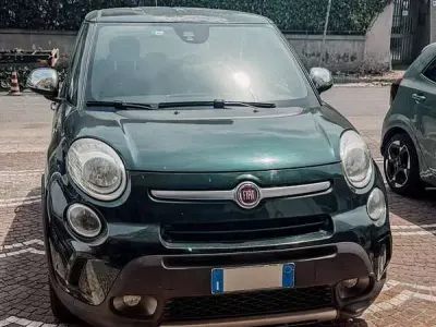 Usata Fiat 500L Trekking 105 CV (77 kW) 2013 Verde Monovolume