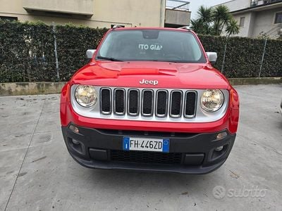 Usata Jeep Renegade Limited 120 CV (88 kW) 2017 Rosso SUV