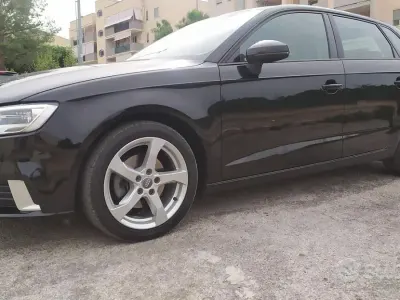 Usata Audi A3 Sport 116 CV (85 kW) 2017 Nero Berlina