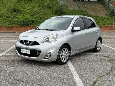 Usata Nissan Micra Visia 80 CV (58 kW) 2014 Grigio Utilitaria