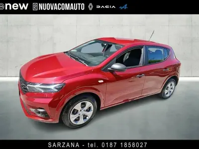 Usata Dacia Sandero Essentiel 101 CV (74 kW) 2021 Rosso Berlina