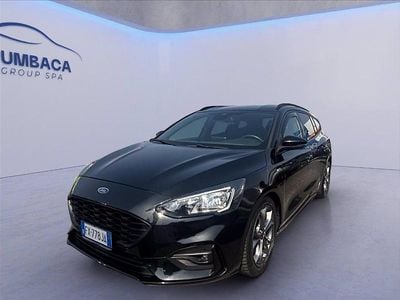 Usata Ford Focus ST-Line 120 CV (88 kW) 2019 Nero metallizzato Station wagon
