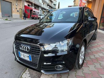 Usata Audi A1 Sportback Ambition 105 CV (77 kW) 2013 Nero Utilitaria