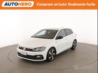 Usata VW Polo GTI 200 CV (147 kW) 2019 Bianco Utilitaria