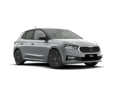 Nuova Skoda Fabia 95 CV (69 kW) 2026 Smokey diamondargento metallizzato nero Utilitaria