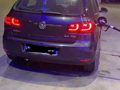 Usata VW Golf VI 140 CV (102 kW) 2009 Blu Utilitaria