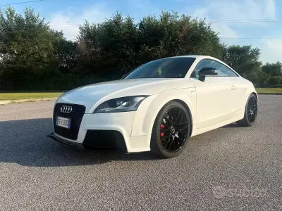 Usata Audi TT S-Line 211 CV (155 kW) 2010 Bianco Coupé