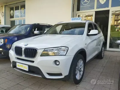 Usata BMW X3 Sport Line 143 CV (105 kW) 2013 Bianco SUV